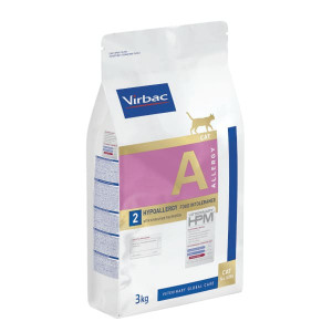 VIRBAC HPM CAT HYPOALLERGY FISH PROTEIN sausā kaķu barība 3kg